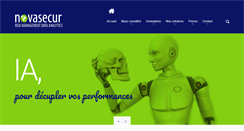 Desktop Screenshot of novasecur.com