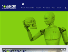 Tablet Screenshot of novasecur.com